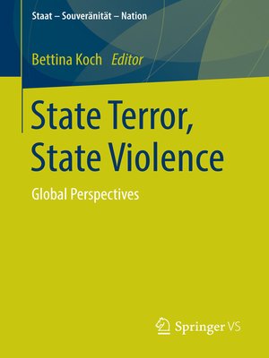 cover image of State Terror, State Violence